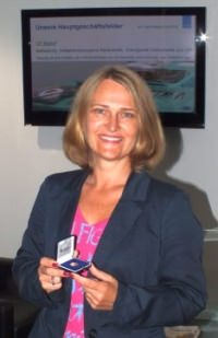 Goldvreneli-Gewinnerin Karin Duprée